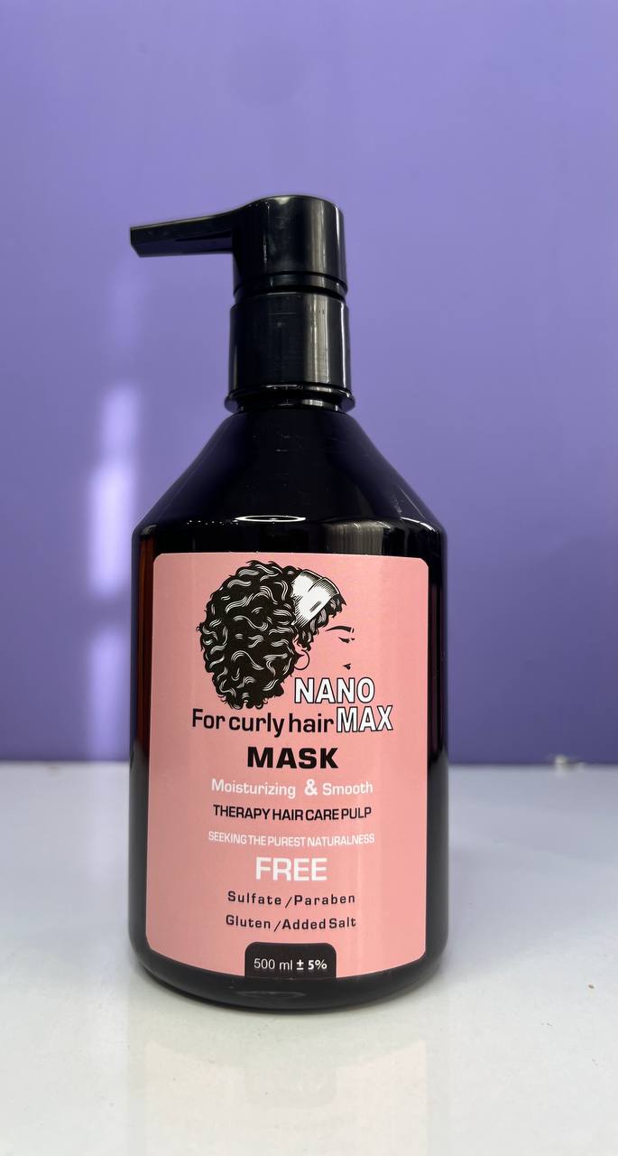 ماسک مو Nano Max مخصوص موهای فر و خشک | مراقبت و آبرسانی